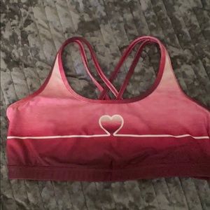 WITH for Peloton- Hearts Will Race Bra - XL